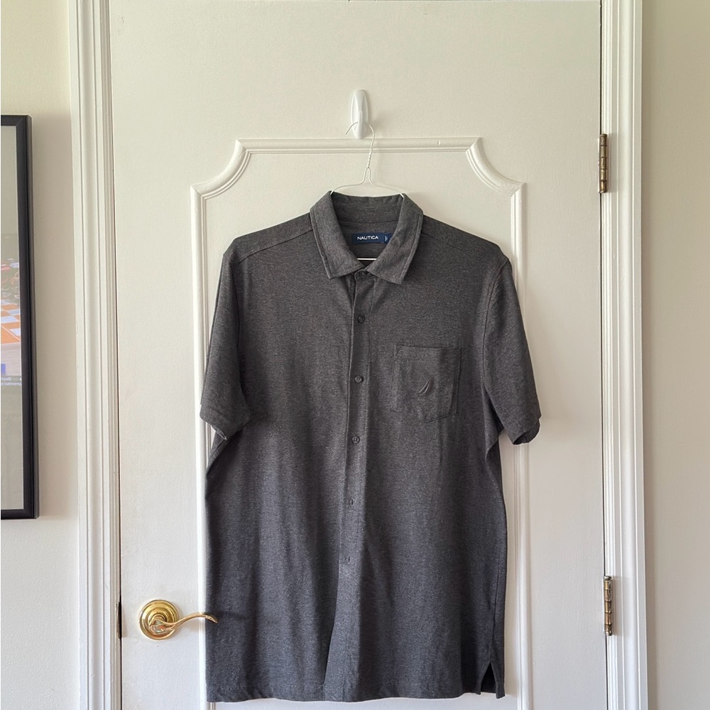 Nautica Gray Men's Shirt